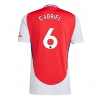 Arsenal Gabriel Magalhaes #6 Hemmatröja 2024-25 Korta ärmar